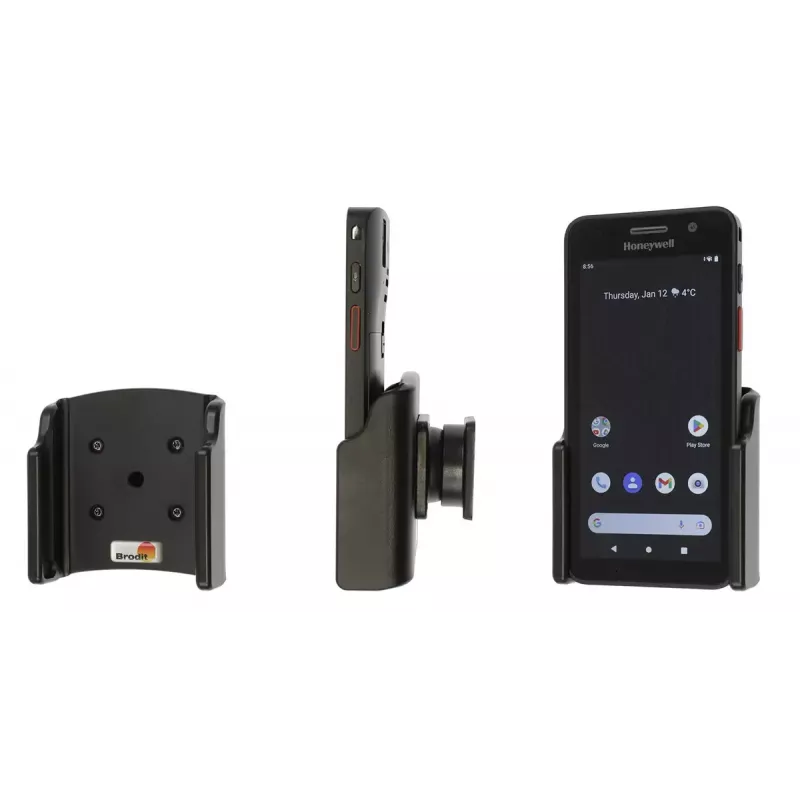 Soporte pasivo Brodit 711334 para teléfono móvil smartphone negro