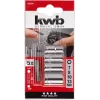 kwb 105000 Juego de llaves de vaso con adaptador de 1/4", 7/8/10/13 mm, 5 uds.