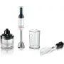 Batidora de mano Bosch Serie 4 MSM4W421, 800 W, negra, blanca