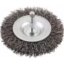 KWB 607833 cepillo de disco, doble grosor, alambre de acero HSS ondulado, para taladros y atornilladores a batería