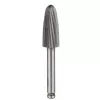 Fresa rotativa KWB 700340 — cabeza cónica HSS Ø12 mm, vástago Ø6 mm, para acero inoxidable
