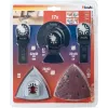 Juego de hojas kwb Universal kit 17 pcs para aluminio, hormigón, cobre, pladur, plástico, chapa y madera