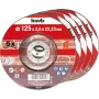 Disco de corte KWB 792295 para piedra, cualquier marca, 5 uds.