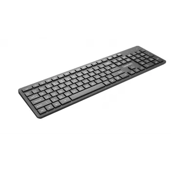 eSTUFF GLB211302 Teclado Office USB QWERTY UK English negro