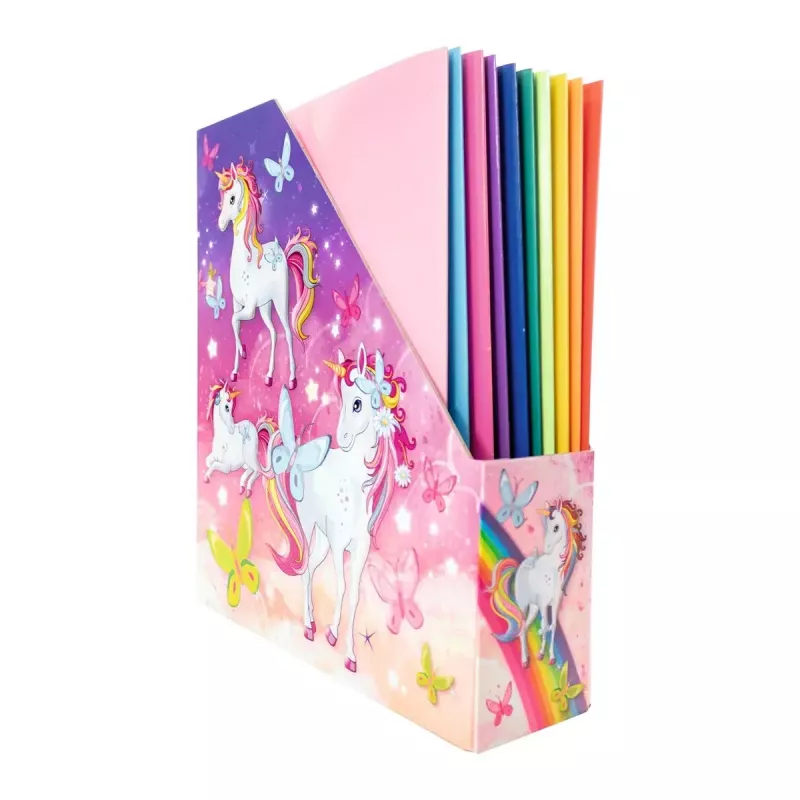 Revistero HERMA A4 unicornio diseño robusto para casa y oficina