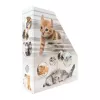 Recopilador de revistas HERMA gatos A4 amarillo