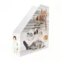 Recopilador de revistas HERMA gatos A4 amarillo