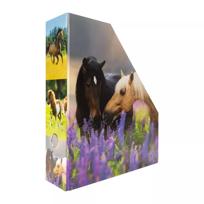 Revistero Herma A4 Pferdewiese diseño elegante de pradera de caballos