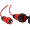 Alargador de corriente Brennenstuhl 9161100210 10m 1 salida AC exterior Naranja/Negro