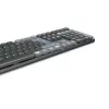 Hama WK-800 teclado mecánico inalámbrico multidispositivo, LED, QWERTZ, negro