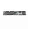 Hama WK-800 teclado mecánico inalámbrico multidispositivo, LED, QWERTZ, negro
