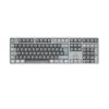 Hama WK-800 teclado mecánico inalámbrico multidispositivo, LED, QWERTZ, negro