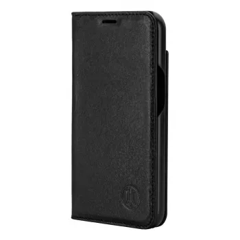 Funda cartera JT BERLIN 11106 para iPhone 16E 15,4 cm negra