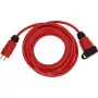 Alargador de corriente Brennenstuhl 9162100210 10 m 1 toma AC exterior Negro Naranja