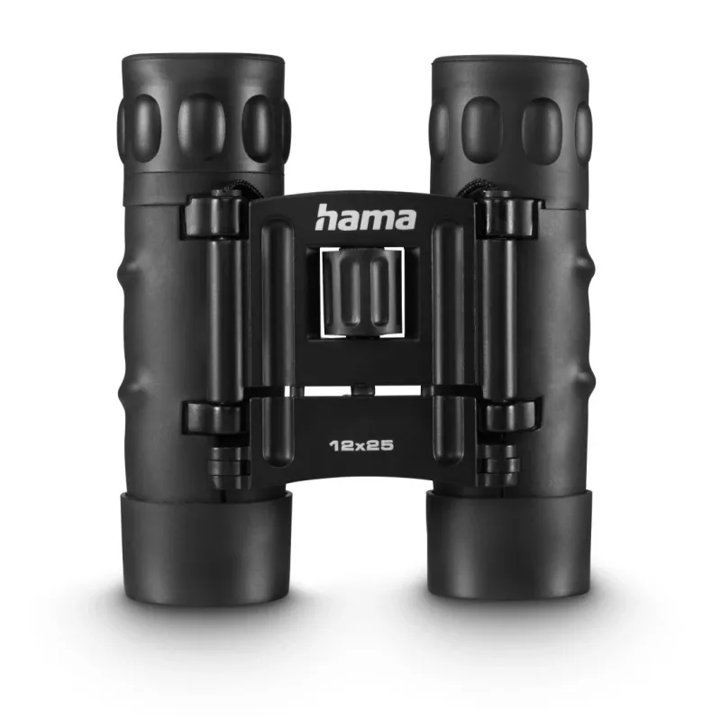 Prismáticos Hama 00002811 12x aumento BK-7 negro