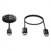 Kit de presentación inalámbrico HDMI 1080p Manhattan, set de 2 piezas con receptor HDMI y dongle transmisor HDMI para la transmisión inalámbrica de una señal de vídeo desde un portátil/tablet/smartphone a un televisor o proyector HDMI, Negro