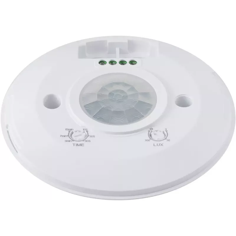 Renkforce 1488533 Detector de movimiento PIR de techo, 360 grados, relé, blanco, IP20