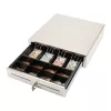 Olympia LD 410S cajón portamonedas manual, plateado