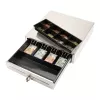 Olympia LD 410S cajón portamonedas manual, plateado