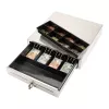 Olympia LD 410S cajón portamonedas manual, plateado