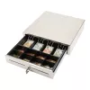 Olympia LD 410S cajón portamonedas manual, plateado