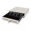 Olympia LD 410S cajón portamonedas manual, plateado