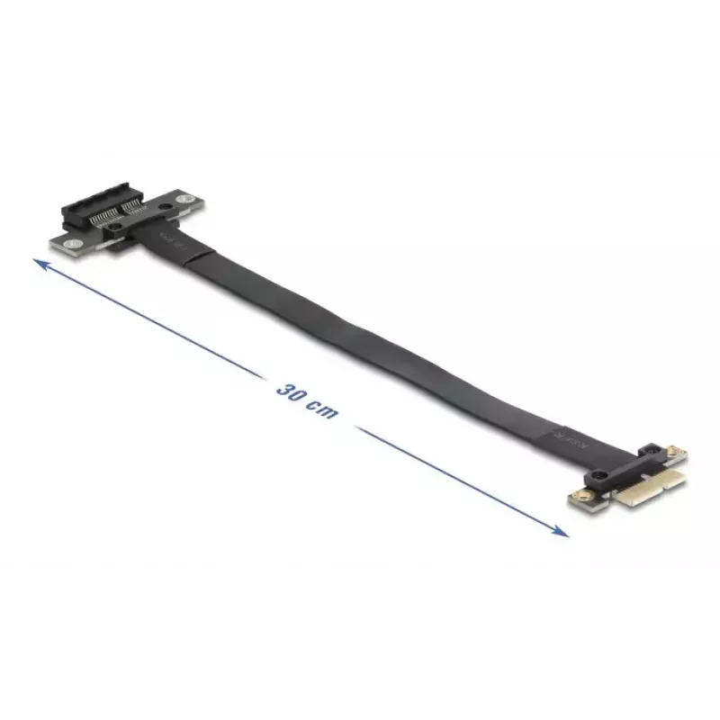 Cable prolongador para tarjeta riser Delock 81297 PCI Express x1 30 cm