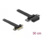 Cable prolongador para tarjeta riser Delock 81297 PCI Express x1 30 cm