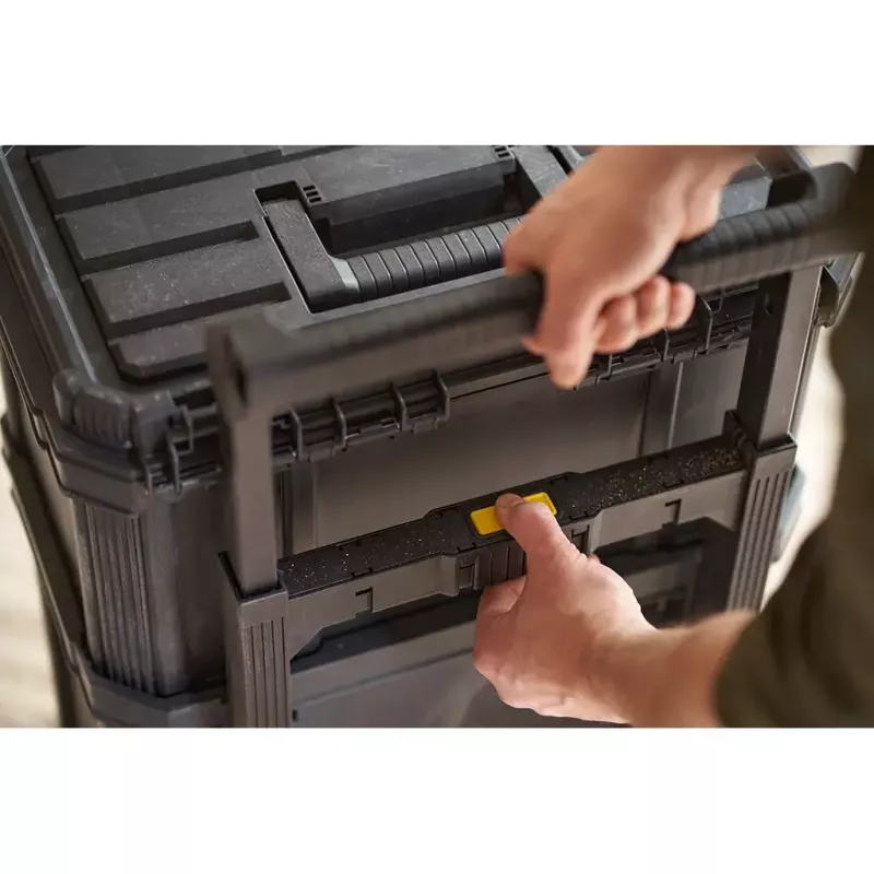 Maleta trolley Stanley STST83319-1 plástico negro amarillo