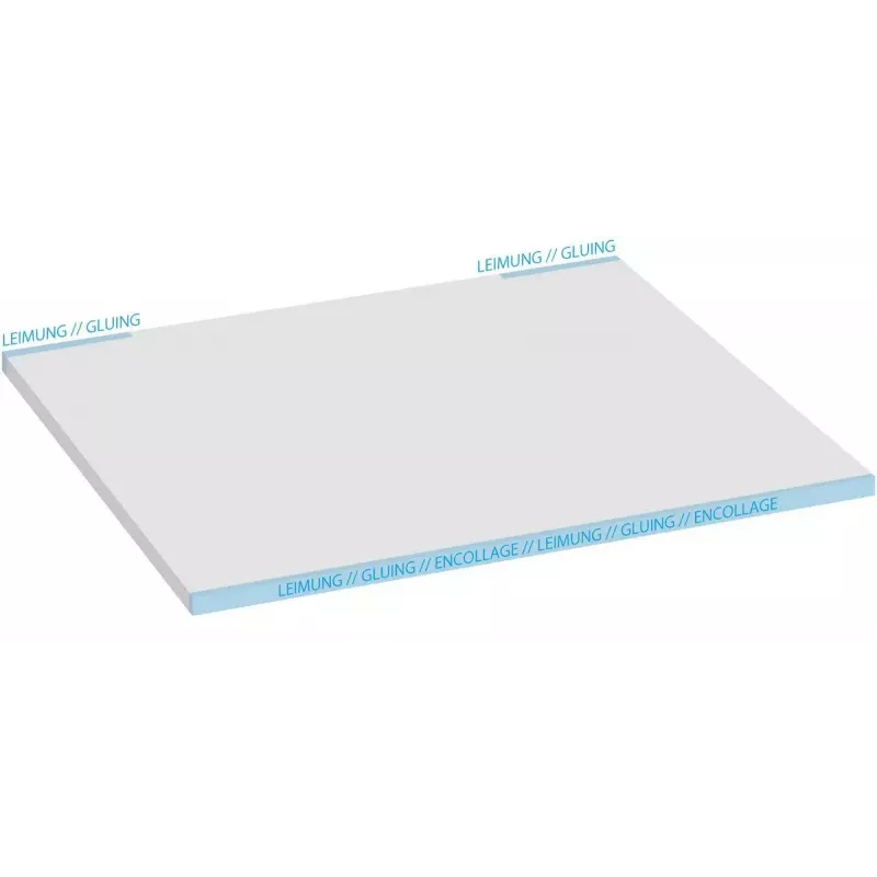 Mantel de escritorio de papel blanco Sigel HO490