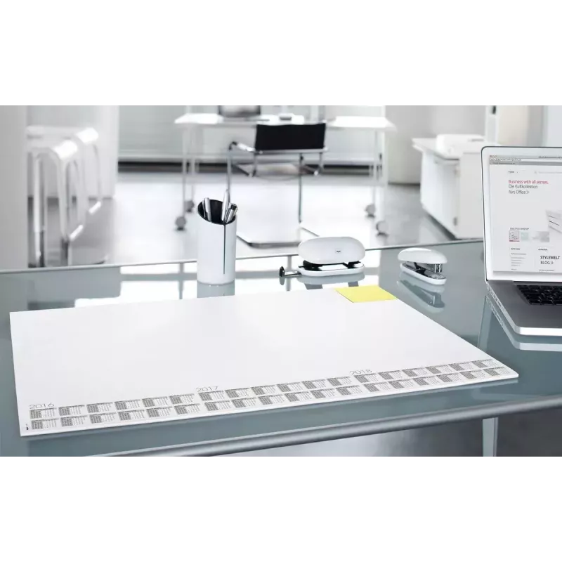 Mantel de escritorio de papel blanco Sigel HO490