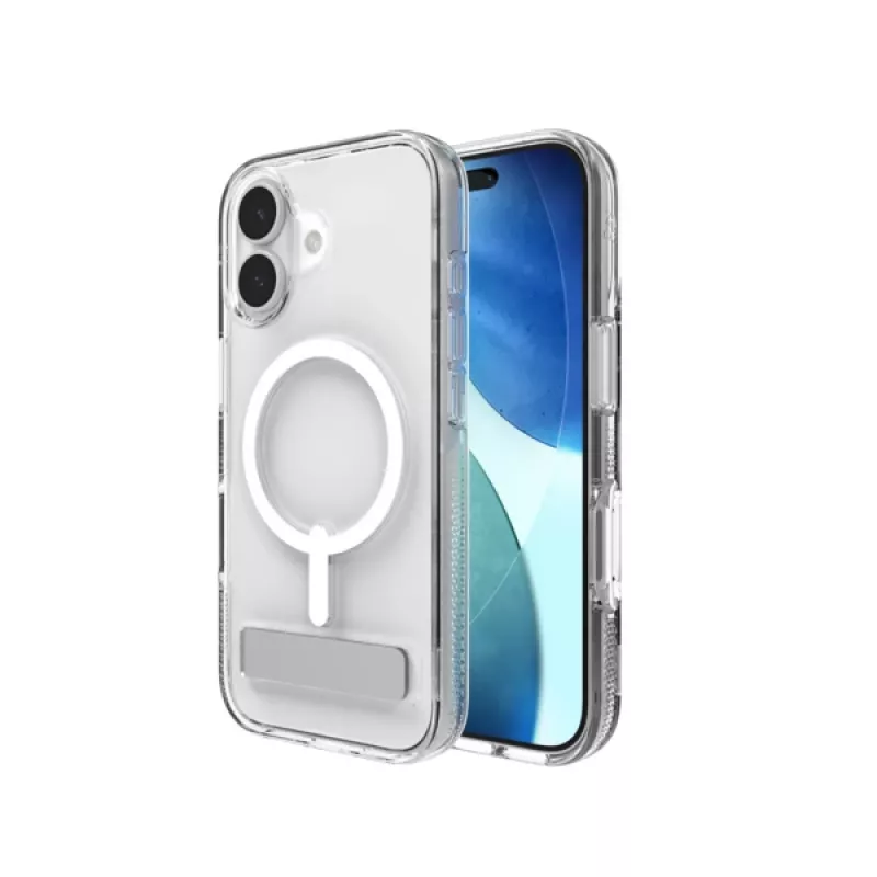 Funda ZAGG Crystal Palace Snap Kickstand para Apple iPhone 17, funda, Apple, iPhone 17, 16 cm (6,3