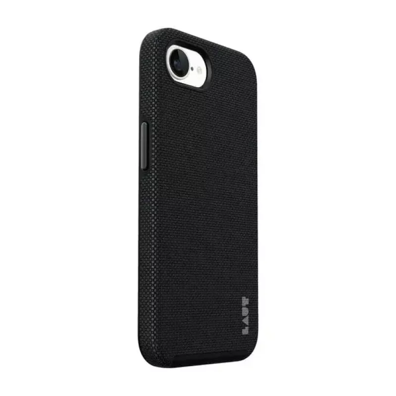 LAUT Shield L_IPSE4_MSH_BK funda para Apple iPhone 16e, compatible con MagSafe, negra