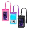 Funda universal impermeable para móvil LAUT POP AQUA IP68, negra – para smartphones