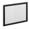 Marco de fotos Durable 479701 — marco individual de aluminio/plástico, negro, 327×451×12 mm