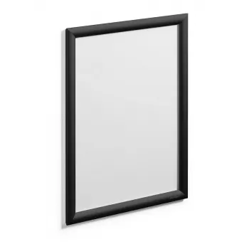 Marco de fotos Durable 479701 — marco individual de aluminio/plástico, negro, 327×451×12 mm