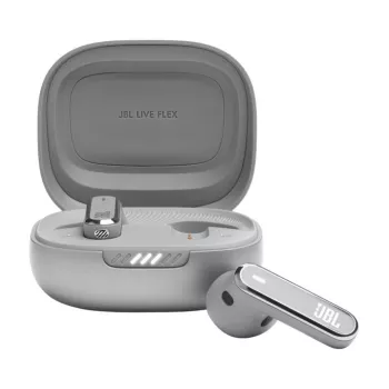 JBL LIVE FLEX auricular inalámbrico in-ear llamadas/música Bluetooth plateado