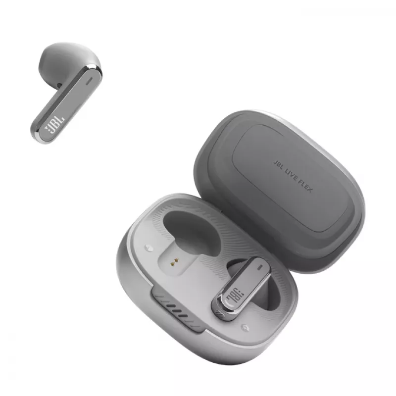 JBL LIVE FLEX auricular inalámbrico in-ear llamadas/música Bluetooth plateado