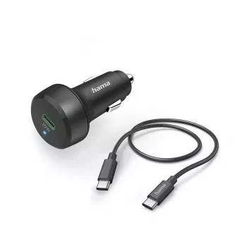 Hama 00201614 cargador para dispositivos móviles smartphone negro Lightning coche
