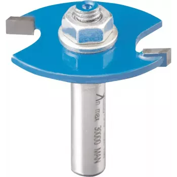 Fresa redonda KWB 754020 diámetro de vástago 8 mm