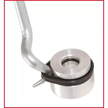 Punzón de trazar KS Tools 550.1070 punta mango negro-rojo