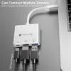Dock para portátil/replicador de puertos Techly IADAP USB31-HDMIPTY cableado USB 3.2 Gen 1 (3.1 Gen 1) Type-C plateado