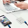 Dock para portátil/replicador de puertos Techly IADAP USB31-HDMIPTY cableado USB 3.2 Gen 1 (3.1 Gen 1) Type-C plateado