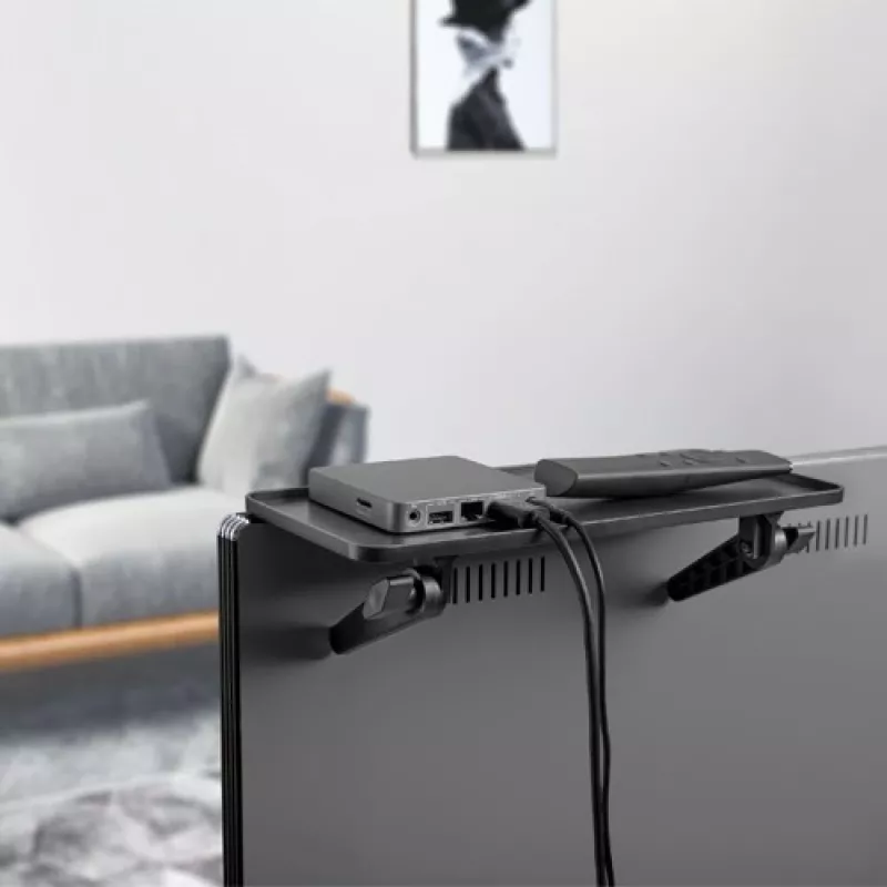 Estantería para equipos AV Techly ICA-DRS 902 negra plástico