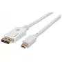 Cable DisplayPort Techly ICOC MDP-020T4K 2 m Mini DisplayPort Blanco