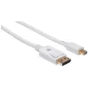 Cable DisplayPort Techly ICOC MDP-020T4K 2 m Mini DisplayPort Blanco