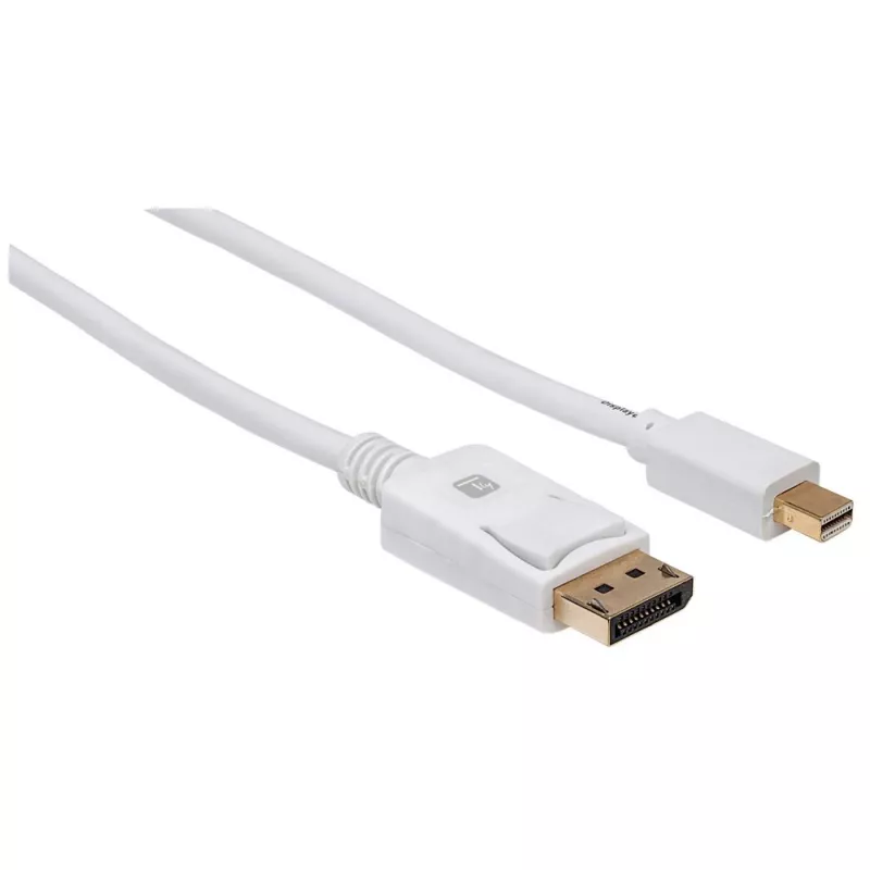 Cable DisplayPort Techly ICOC MDP-020T4K 2 m Mini DisplayPort Blanco