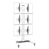 Soporte de suelo Techly para 3 TVs LCD/LED 32-55