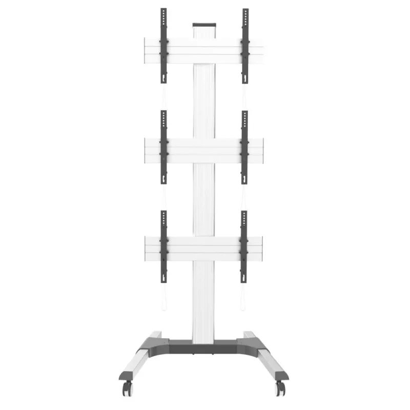 Soporte de suelo Techly para 3 TVs LCD/LED 32-55