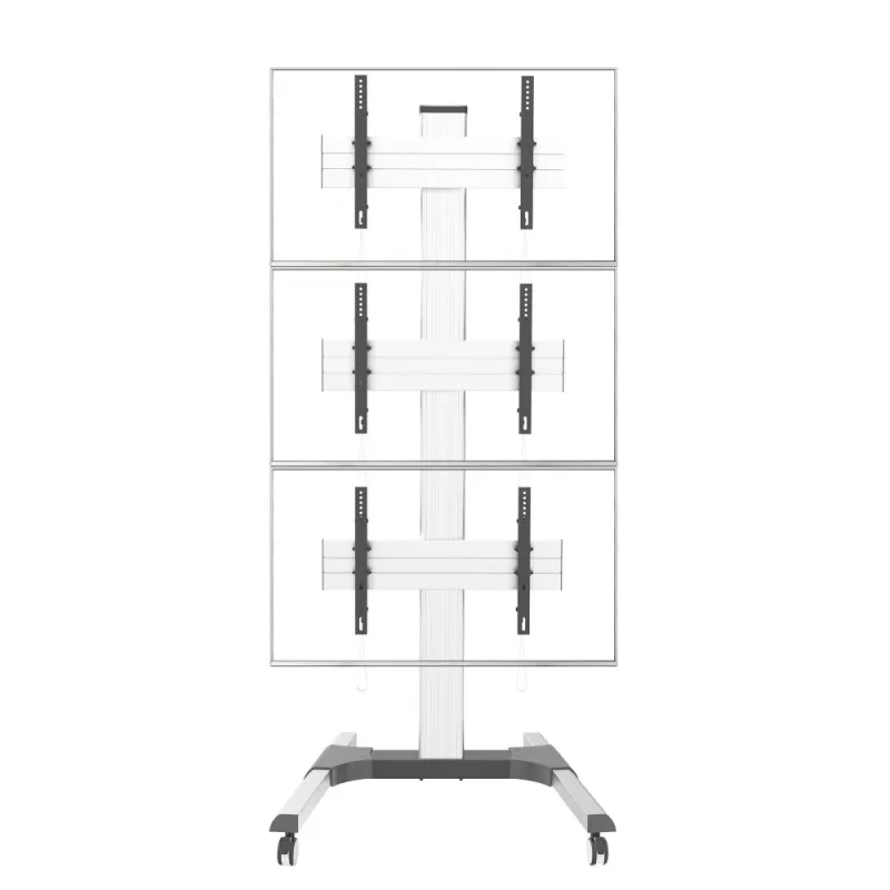 Soporte de suelo Techly para 3 TVs LCD/LED 32-55
